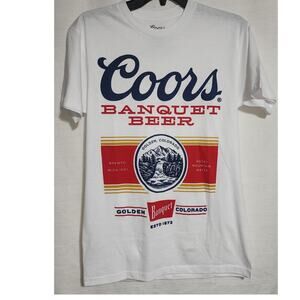 Coors banquet beer Golden Colorado small shirt